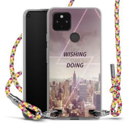 New Carry Case Transparent Stoff colourful/silber