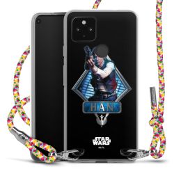 New Carry Case Transparent Stoff colourful/silber