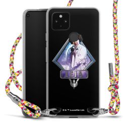 New Carry Case Transparent Stoff colourful/silber