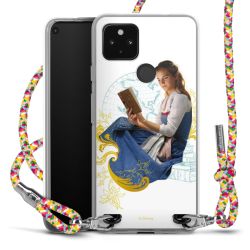 New Carry Case Transparent Stoff colourful/silber