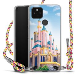 New Carry Case Transparent Stoff colourful/silber