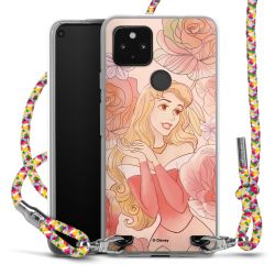 New Carry Case Transparent Stoff colourful/silber