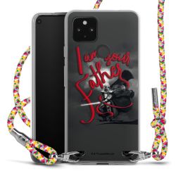 New Carry Case Transparent Stoff colourful/silber