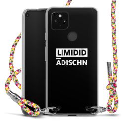 New Carry Case Transparent Stoff colourful/silber