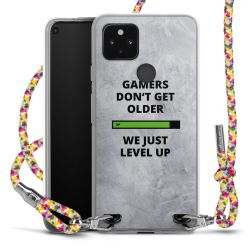 New Carry Case Transparent Stoff colourful/silber