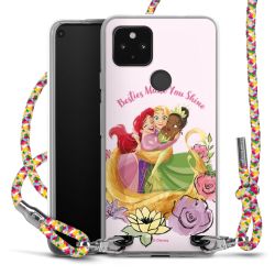 New Carry Case Transparent Stoff colourful/silber