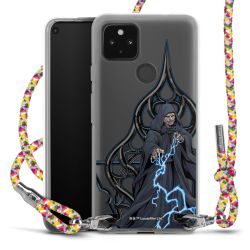 New Carry Case Transparent Stoff colourful/silber