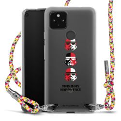 New Carry Case Transparent Stoff colourful/silber