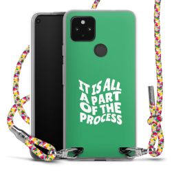 New Carry Case Transparent Stoff colourful/silber