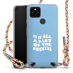 New Carry Case Transparent Stoff colourful/silber