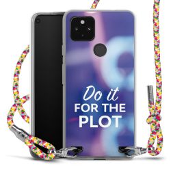 New Carry Case Transparent Stoff colourful/silber