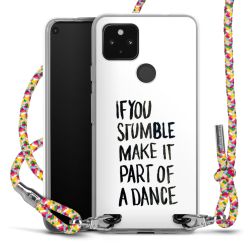 New Carry Case Transparent Stoff colourful/silber