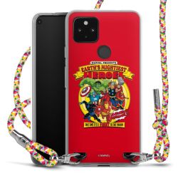 New Carry Case Transparent Stoff colourful/silber