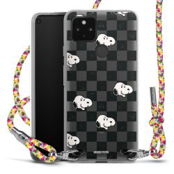 New Carry Case Transparent Stoff colourful/silber