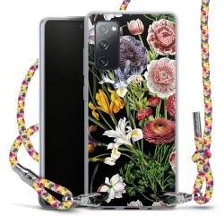 Carry Case Transparent Fabric colourful