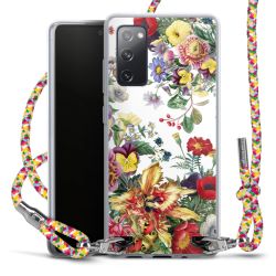 Carry Case Transparent Fabric colourful