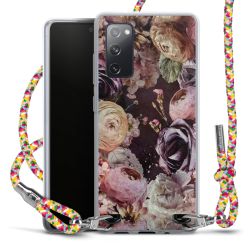 Carry Case Transparent Fabric colourful