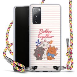 New Carry Case Transparent Stoff colourful/silber