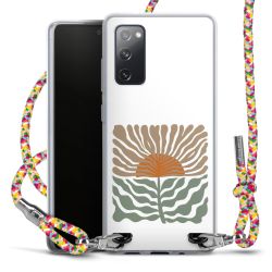 New Carry Case Transparent Stoff colourful/silber