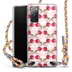 New Carry Case Transparent Stoff colourful/silber