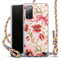 New Carry Case Transparent Stoff colourful/silber