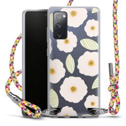 New Carry Case Transparent Stoff colourful/silber