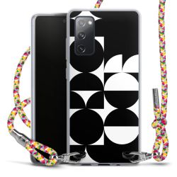 New Carry Case Transparent Stoff colourful/silber