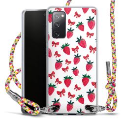 New Carry Case Transparent Stoff colourful/silber