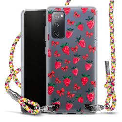 New Carry Case Transparent Stoff colourful/silber