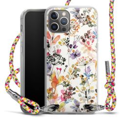 Carry Case Transparent Fabric colourful