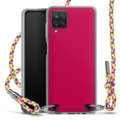 New Carry Case Transparent Stoff colourful/silber