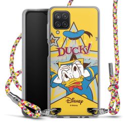 New Carry Case Transparent Stoff colourful/silber