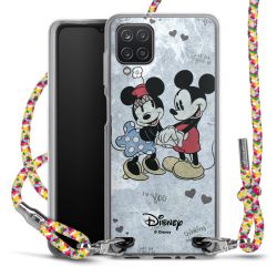 New Carry Case Transparent Stoff colourful/silber