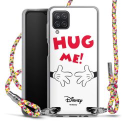 New Carry Case Transparent Stoff colourful/silber