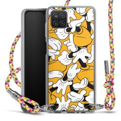 New Carry Case Transparent Stoff colourful/silber