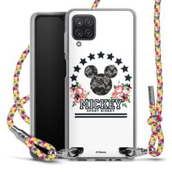 New Carry Case Transparent Stoff colourful/silber