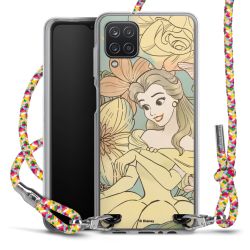 New Carry Case Transparent Stoff colourful/silber