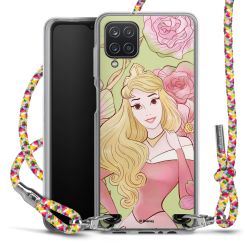 New Carry Case Transparent Stoff colourful/silber