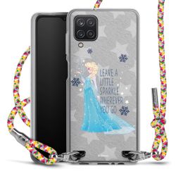 New Carry Case Transparent Stoff colourful/silber