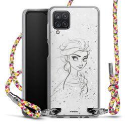 New Carry Case Transparent Stoff colourful/silber