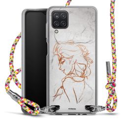 New Carry Case Transparent Stoff colourful/silber