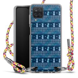 New Carry Case Transparent Stoff colourful/silber