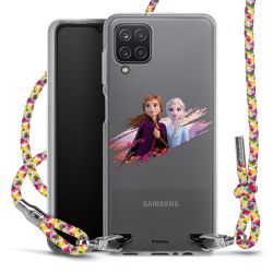 New Carry Case Transparent Stoff colourful/silber