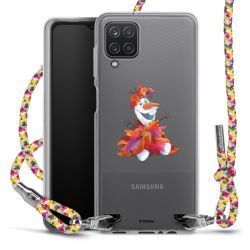 New Carry Case Transparent Stoff colourful/silber