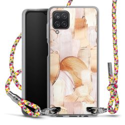 New Carry Case Transparent Stoff colourful/silber