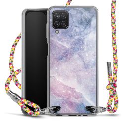 New Carry Case Transparent Stoff colourful/silber