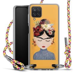 New Carry Case Transparent Stoff colourful/silber