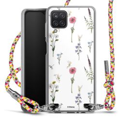 New Carry Case Transparent Stoff colourful/silber