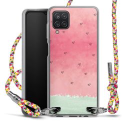 New Carry Case Transparent Stoff colourful/silber