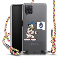 New Carry Case Transparent Stoff colourful/silber